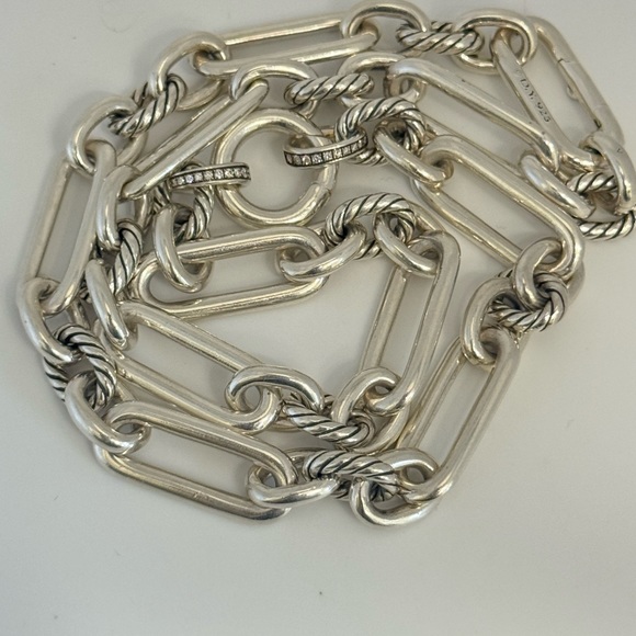 Lexington Diamond Chain Necklace - Picture 10 of 11